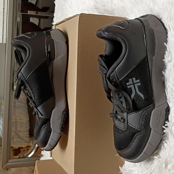 Kuru Quantum 2 Jet Black Plantar Fascitis Orthopedic Support Walking Work Shoe 6 - Picture 2 of 16